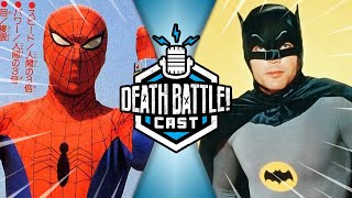 Japanese Spider-Man vs Adam West Batman | DEATH BATTLE Cast