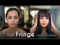 Clip-In Full Fringe With Sides For Women | Alchemane hair Extensions