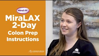 MiraLAX 2-Day Colon Prep Instructions