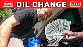 DIY CLASS C ONAN 4000 GENERATOR OIL CHANGE