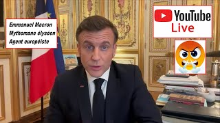 13 Heures : Live débunkage des propos d'Emmanuel Macron le mythomane élyséen !