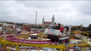 Wilde Maus Front Seat on-ride HD POV Oktoberfest in Munich