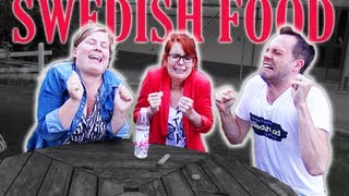 Trying Swedish food - Fermented fish, Swedish caviar, sparkling ice-cream water - 10 Swedish Words