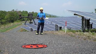 【事例紹介】旭電業 ソーラーパネル点検