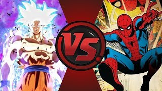 Ultra Instinct Goku vs Spider-Man Silver Age Silver Age! Spidey is stronger than you think Animation