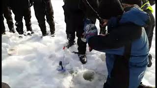 Icefishing in Estonia