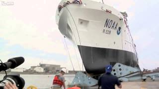 Ship launch fail Another angleship launch)