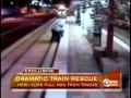 Dramatic Train Track Rescue