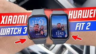 BÜYÜK KAPIŞMA! Xiaomi Redmi Watch 3 VS Huawei Watch Fit 2 Akıllı Saat