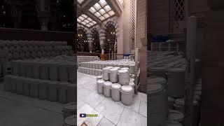 TERNYATA INI TEMPAT PENYIMPANAN GALON AIR ZAM ZAM DI MASJID NABAWI