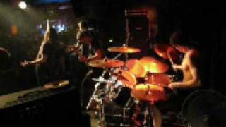 Unfallen - Catharsis part 2 (drum view) - Live 2009.01.31 @ Quebec, L'Agitee