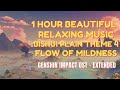 1 Hour Beautiful Relaxing Music Bishui Plain Theme 4 - Flow of Mildness - Genshin Impact OST