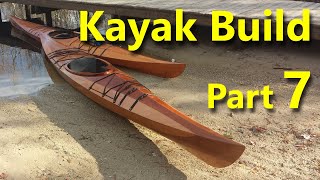 7) Stitch and Glue Kayak Build -  Finishing the Cockpit Coaming