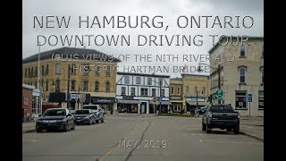 New Hamburg, Ontario: Downtown Driving Tour (May, 2019)