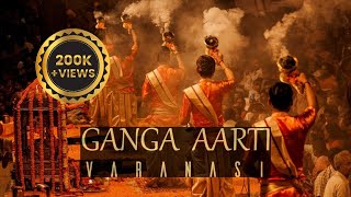 FULL GANGA AARTI VARANASI | BANARAS GHAT AARTI | Holy River Ganges Hindu Worship Ritual