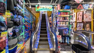 ドン・キホーテ亀戸店の日立クリスタレーン（けっこう珍しい）