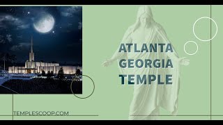 Atlanta Georgia Temple slide show by a drone \u0026 camera