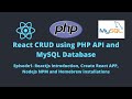 E1-REACT CRUD: ReactJs introduction, Create React APP, NodeJs NPM and Homebrew installations