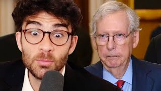 Mitch McConnell Finally RETIRING | HasanAbi Reacts