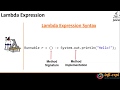 8. Java 8 - Lambda Expression Intro (Functional Interface)