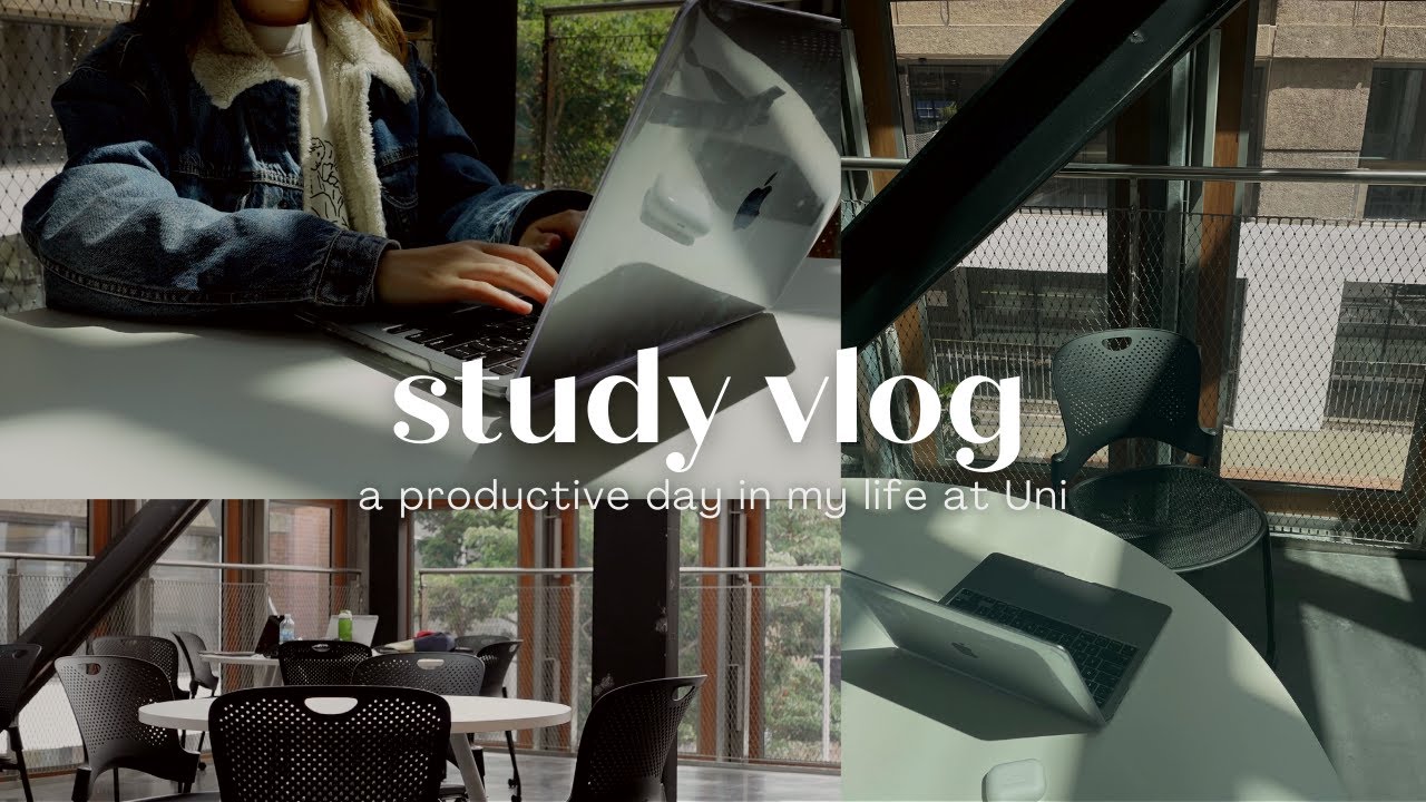 STUDY VLOG | Productive Uni Day In My Life, Studying And Note Taking ...