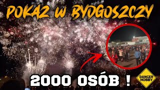 AMATORSKI POKAZ FAJERWERKÓW W BYDGOSZCZY, KTÓRY PRZYCIĄGNĄŁ 2 TYSIĄCE OSÓB! 🎆🎇