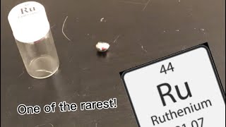 Ruthenium- One of the rarest metals!