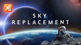 How to Replace Sky of Videos in YouCut?🌍🌌 | Video Background Changing Editing Tutorial |