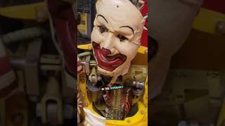 Terrifying Ronald McDonald animatronic that is falling apart and rotting #animatronic