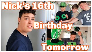 How We are Celebrating Nick's 16th Birthday?