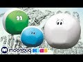 Невидимые мелки | ЧУДО МЯЧИКИ |Детские мультики | Детские песни | Moonbug Kids