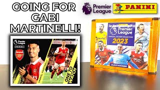 GOING FOR GABRIEL MARTINELLI! | PANINI PREMIER LEAGUE 2023 STICKER COLLECTION | 20 PACK OPENING!