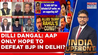 AAP INDIA Alliance's Only Hope To Defeat BJP In Delhi Polls? Watch Experts Take On Dilli Dangal