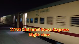 11752 Chirmiri - Rewa Express | Arrived At (MDGR) Railway Station