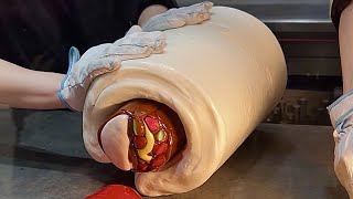 Amazing Giant Takoyaki…Handmade Candy Show- Japanese Street Food - Osaka - PAPABUBULE