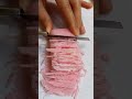 asmr cutting and crushing pink dry soap satisfying shorts