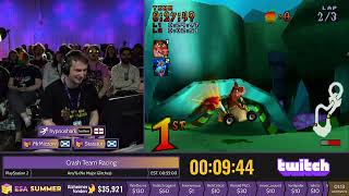 Crash Team Racing [Any% (No Major Glitches)] by hypnoshark - #ESASummer24