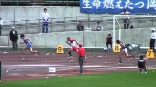 2012.10.28 岡山カーニバル　男子200m　予選12組