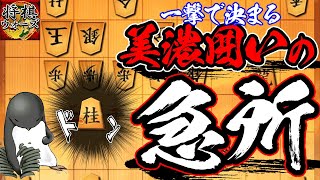 常に狙いたい美濃囲いの“弱点”【居飛車 vs 三間飛車】