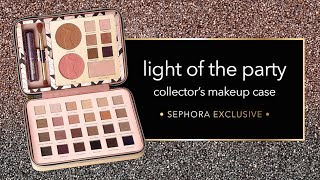 swatch: light of the party collector's makeup case