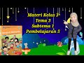 MATERI TEMATIK KELAS 3 SD TEMA 3 SUBTEMA 1 PEMBELAJARAN 5