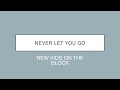 New Kids On The Block | Never Let You Go (Lyrics)