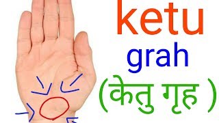 Ketu sign in hand. केतु पर बनने वाले चिन्ह और उसके प्रभाव