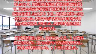 知的障害教え子にわいせつ、愛知 容疑の中学教諭逮捕