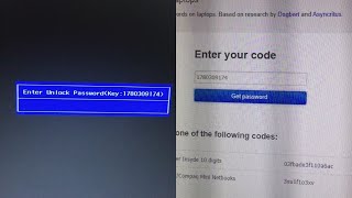 Acer reset password BIOS (Enter Unlock Password)