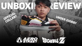 SEPATU DRAGON BALL DIBAWAH 200RB?! Unboxing & Review Aerostreet x Dragon Ball Z