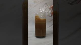 Simple Iced Coffee #icedcoffee #dalgona #dalgonacoffee #coffee #asmr #drink