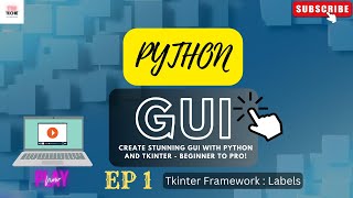 TKINTER LABELS IN TAMIL: GUI DEVELOPMENT PYTHON 🔥