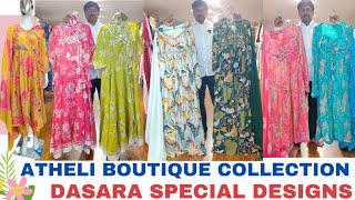 Dasara SpecialTrending Designs|Atheli boutique Collection|Begumpet|#aliyacut #nyracut #longfrock