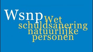 Wet schuldsanering natuurlijke personen